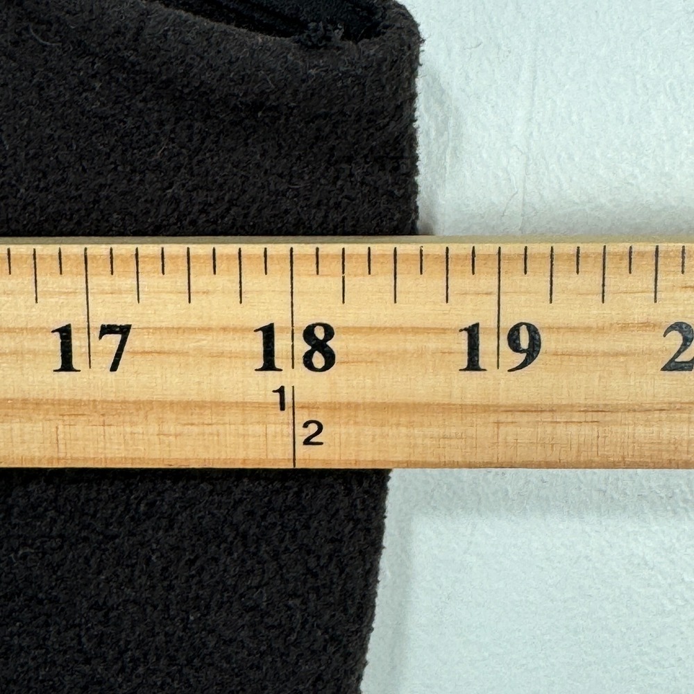 Patagonia Classic Synchilla Fleece Vest Women Small Black Wilderness Logo - Picture 9 of 10